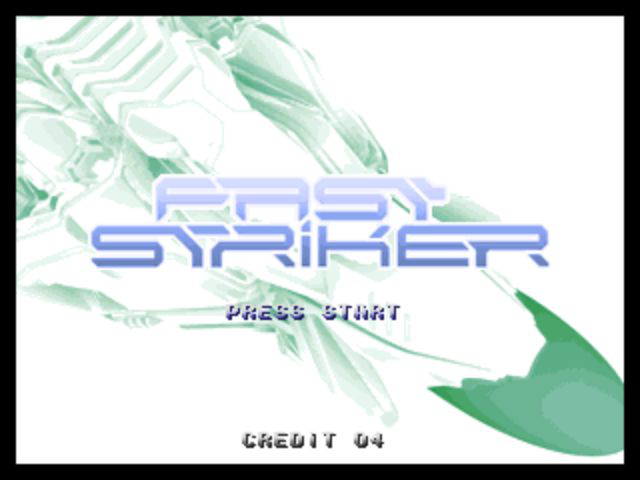 Fast Striker Title Screen